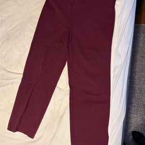 Counterparts Burgundy Trousers